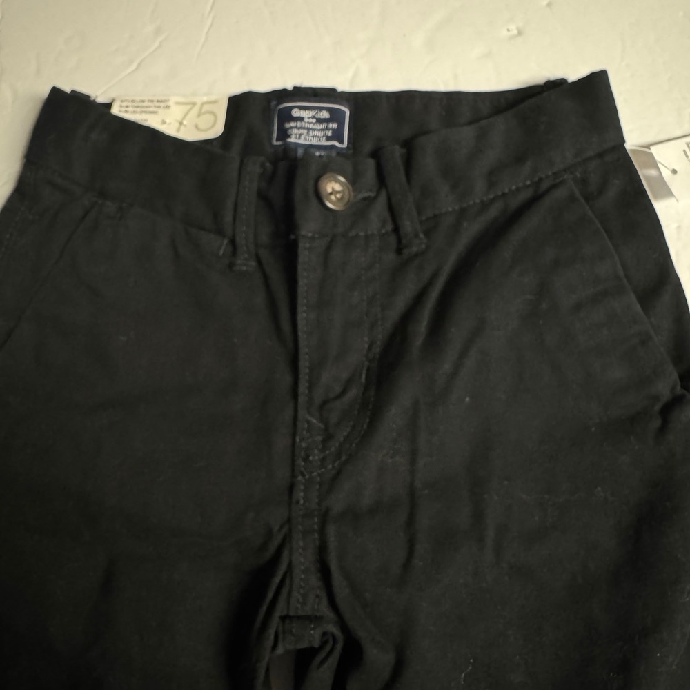 Gap Kids‎ Slim Straight Fit Black Pants Size 6 Boy's Dress Casual